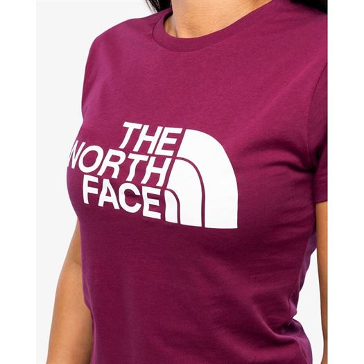 The north face femme easy tee w violet9009701_5 sur voshoes.com