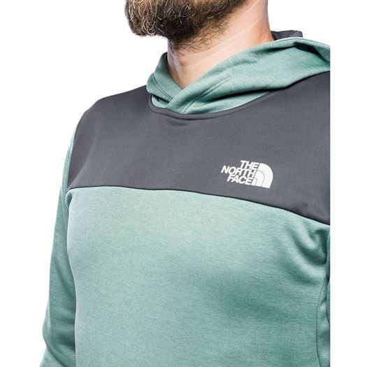 The north face homme reaxion fl po hd vert9009801_2 sur voshoes.com