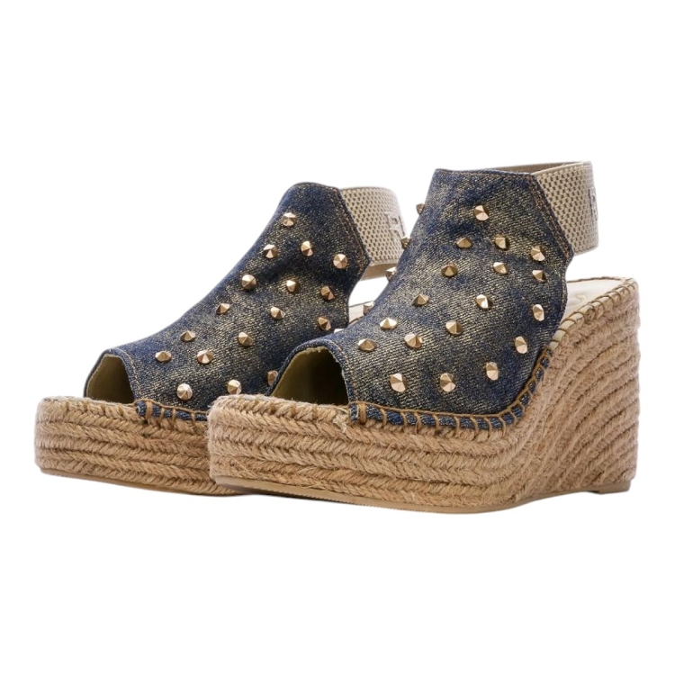 Replay femme jess punk bleu9013401_2 sur voshoes.com