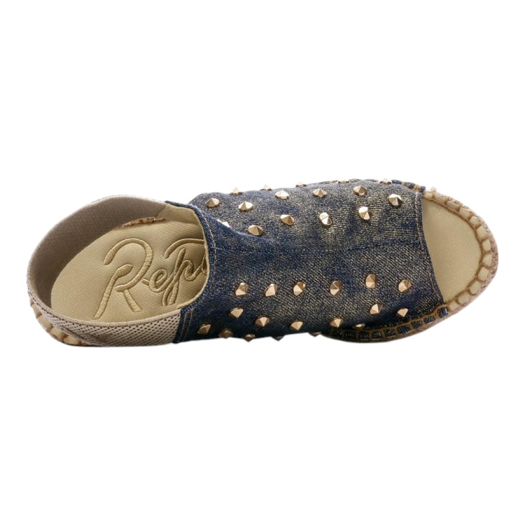 Replay femme jess punk bleu9013401_3 sur voshoes.com