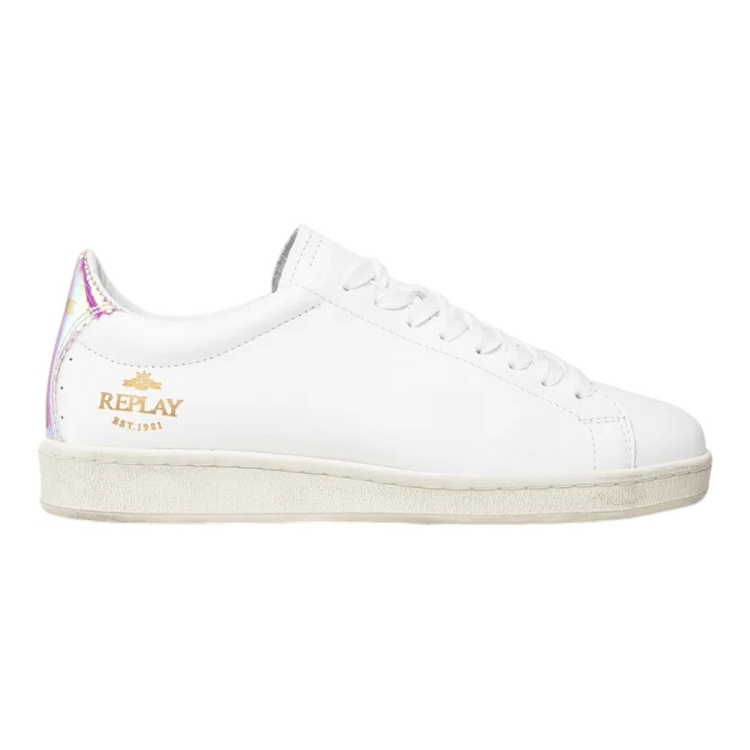 femme Replay femme heywood blanc