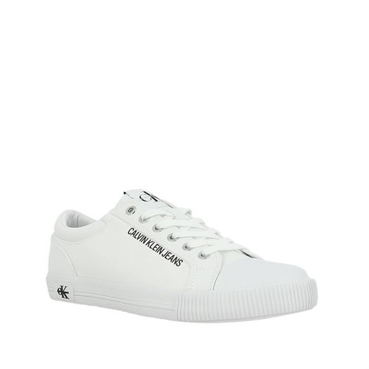 Calvin klein femme sneaker laceup co blanc9904101_2 sur voshoes.com