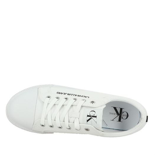 Calvin klein femme sneaker laceup co blanc9904101_5 sur voshoes.com