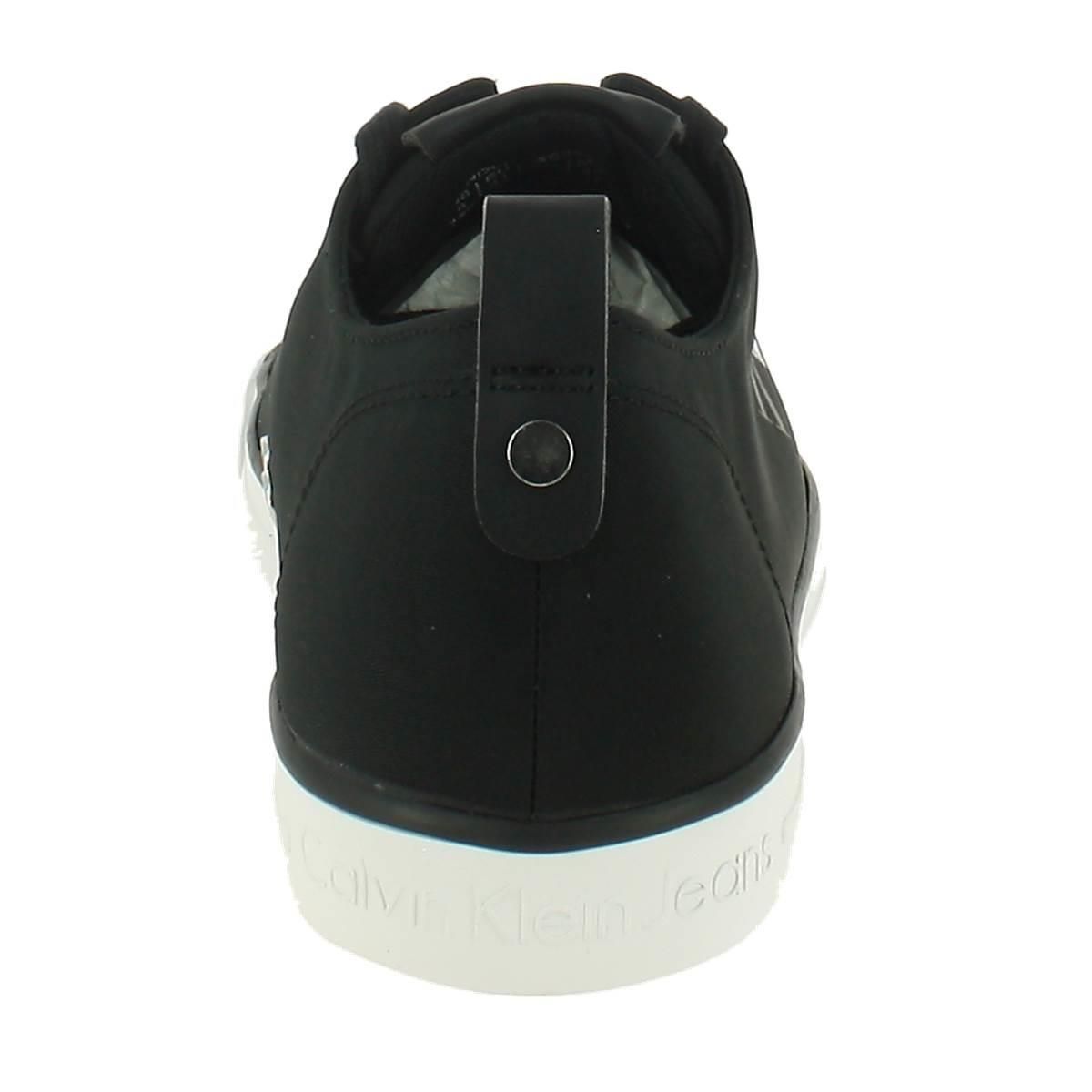 Baskets mode homme Calvin klein jeans arnold noir VoShoes