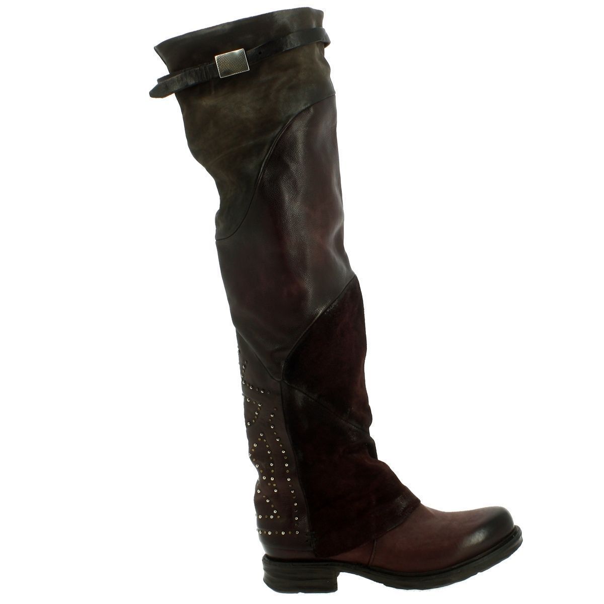 Bottes femme Airstep as98 259349 bordeaux VoShoes