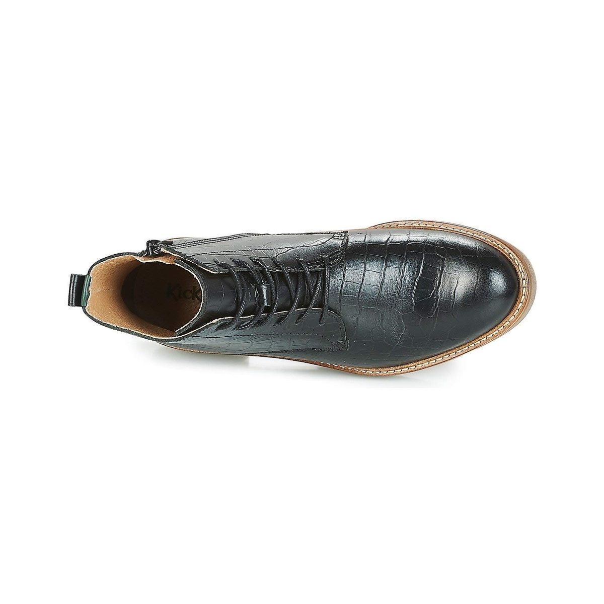 Bottines femme Kickers oxigeno noir VoShoes