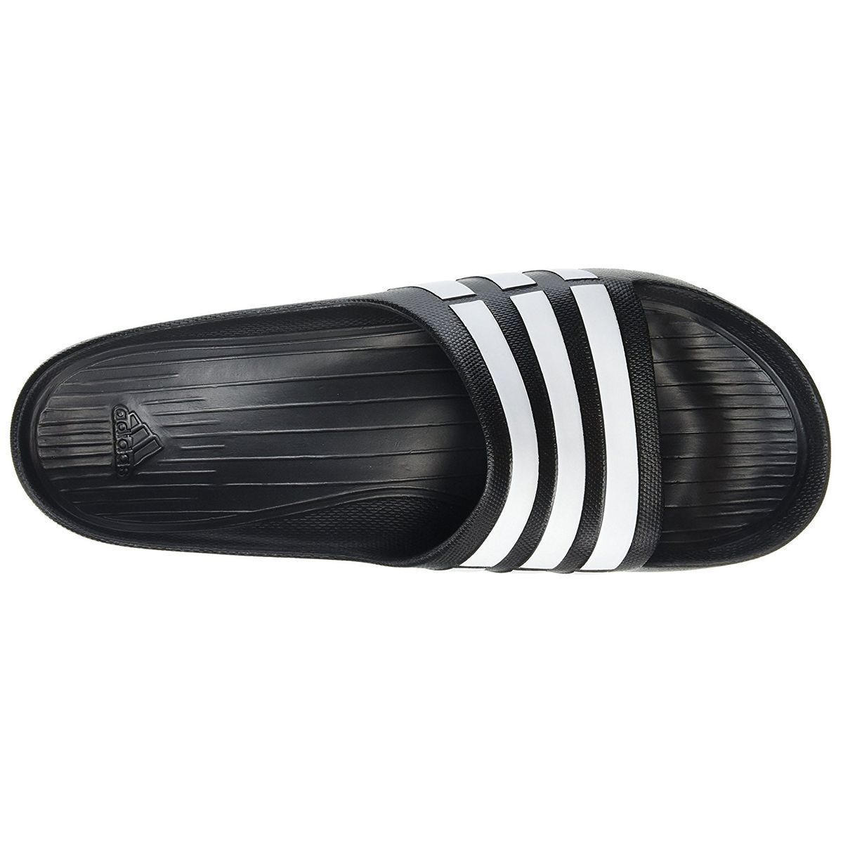 Mules homme Adidas duramo slide noir VoShoes