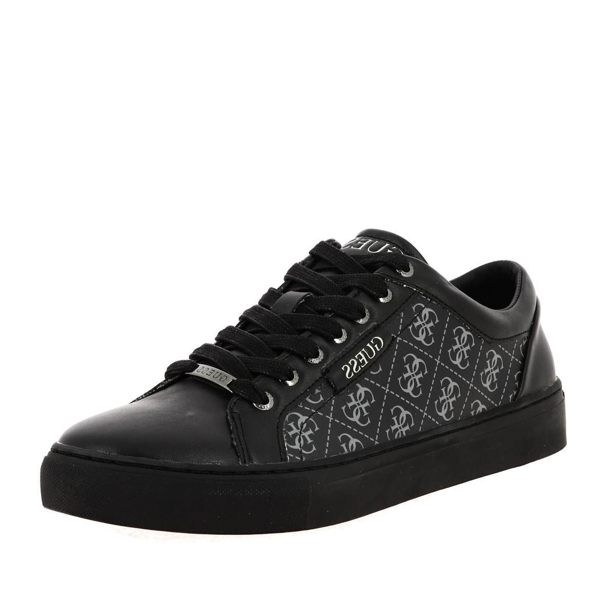 Baskets mode homme Guess luiss noir VoShoes