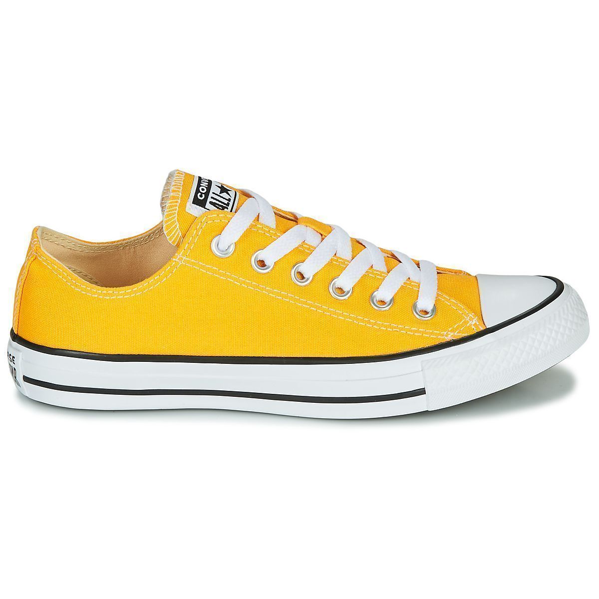 Converse basse jaune sales
