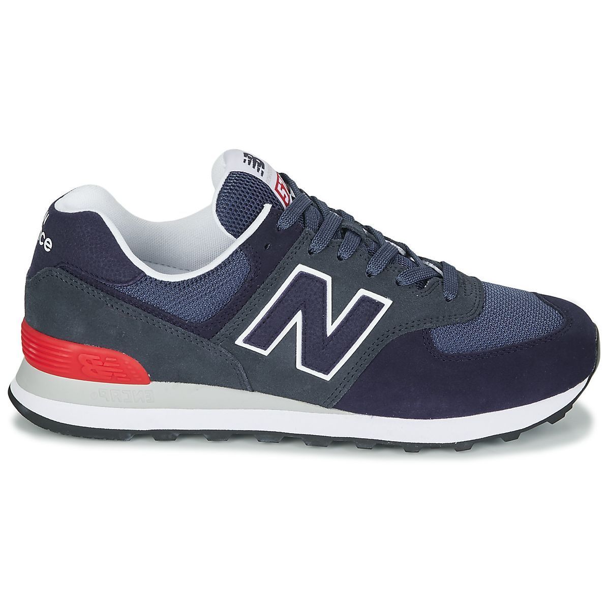 Baskets mode homme New balance ml574 d bleu VoShoes