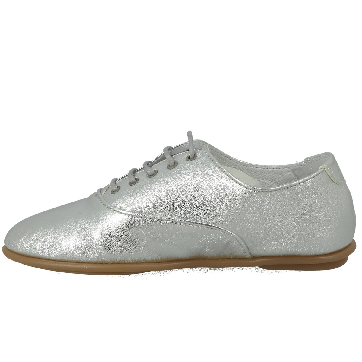 Chaussures a lacets femme Pataugas sully argent VoShoes