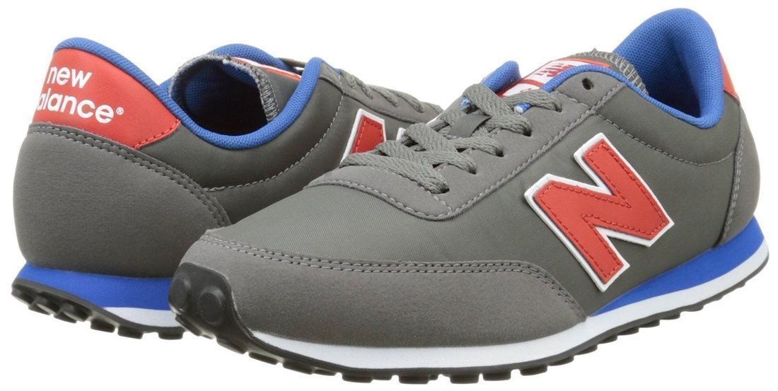 Baskets mode garcon New balance u410 gris VoShoes