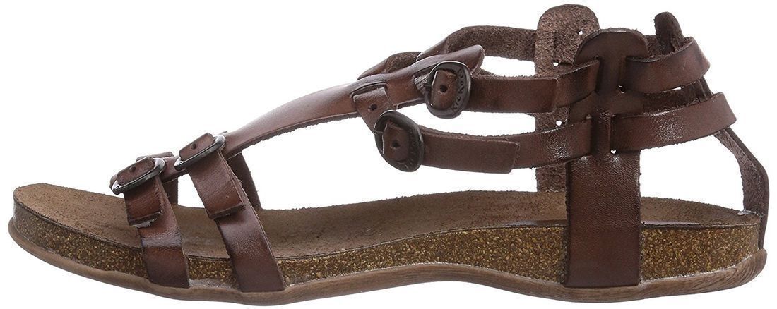 Sandales femme Kickers ana marron VoShoes