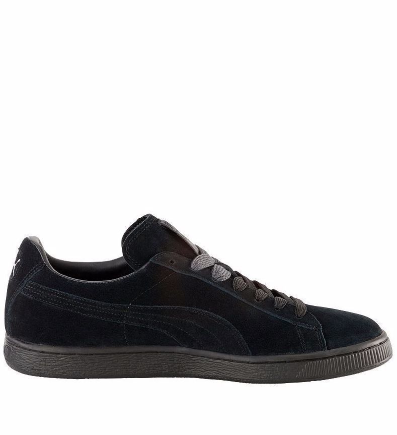 Baskets mode homme Puma suede classic noir VoShoes