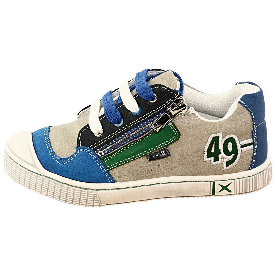 Baskets mode garcon Bopy nelo sk8 gris VoShoes