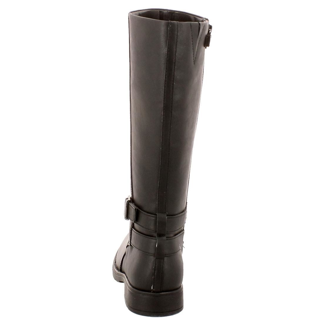 Bottes fille Geox jr sofia noir VoShoes