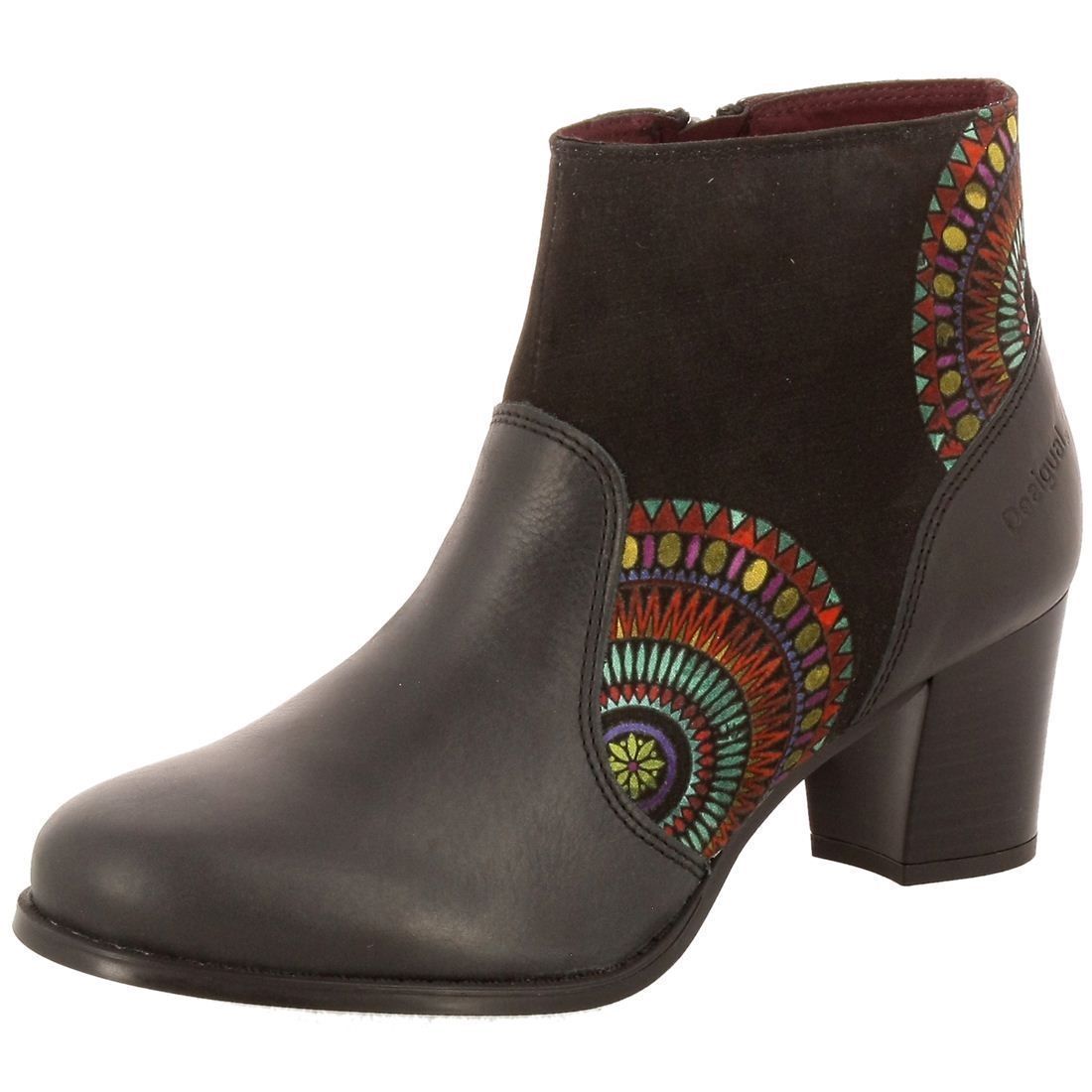 Bottines femme Desigual shoes valquira noir VoShoes