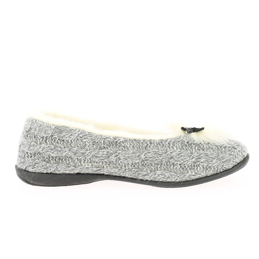 Chaussons femme Rondinaud abzac gris VoShoes