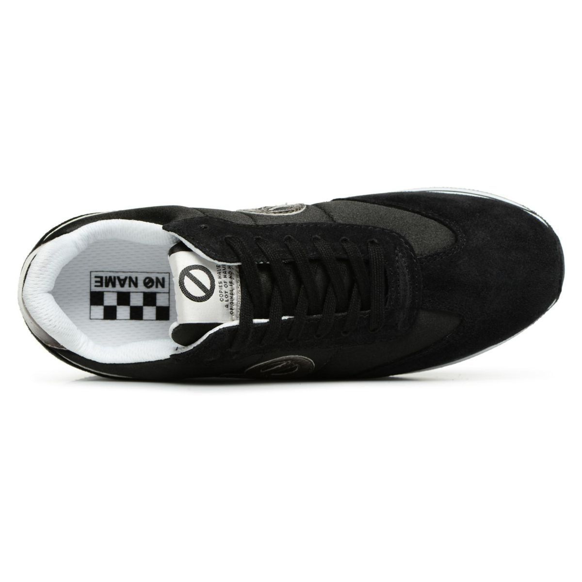 Baskets mode femme No name eden jogger beam noir VoShoes