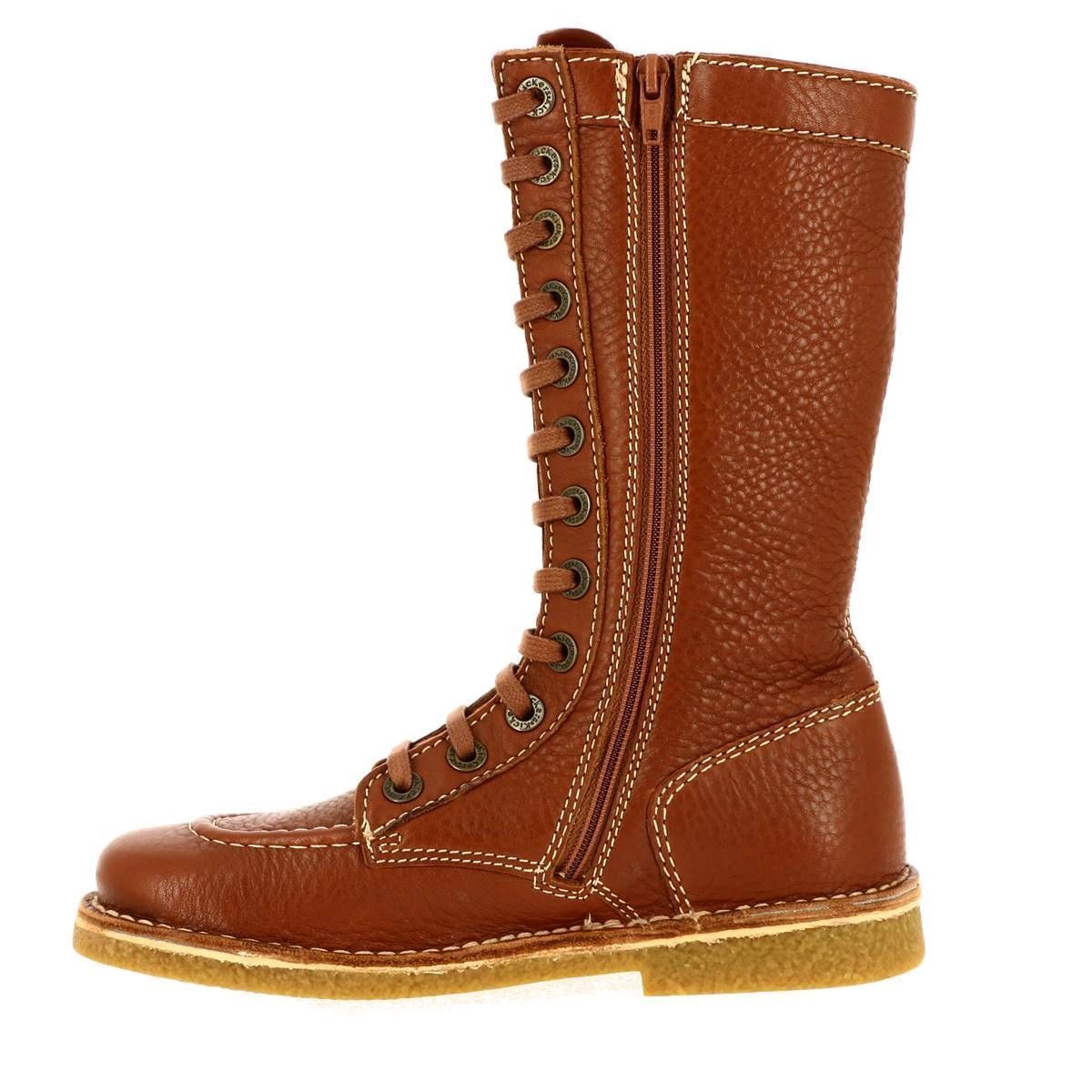 Bottes femme Kickers meetkiknew marron VoShoes