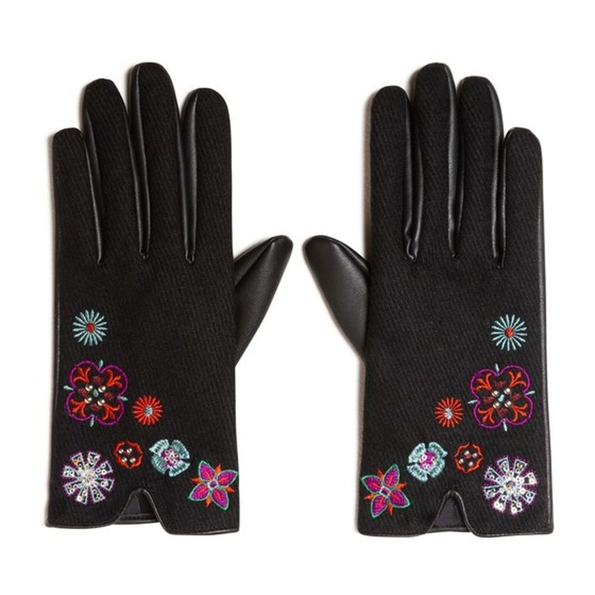 Gants femme Desigual gloves nanit noir VoShoes