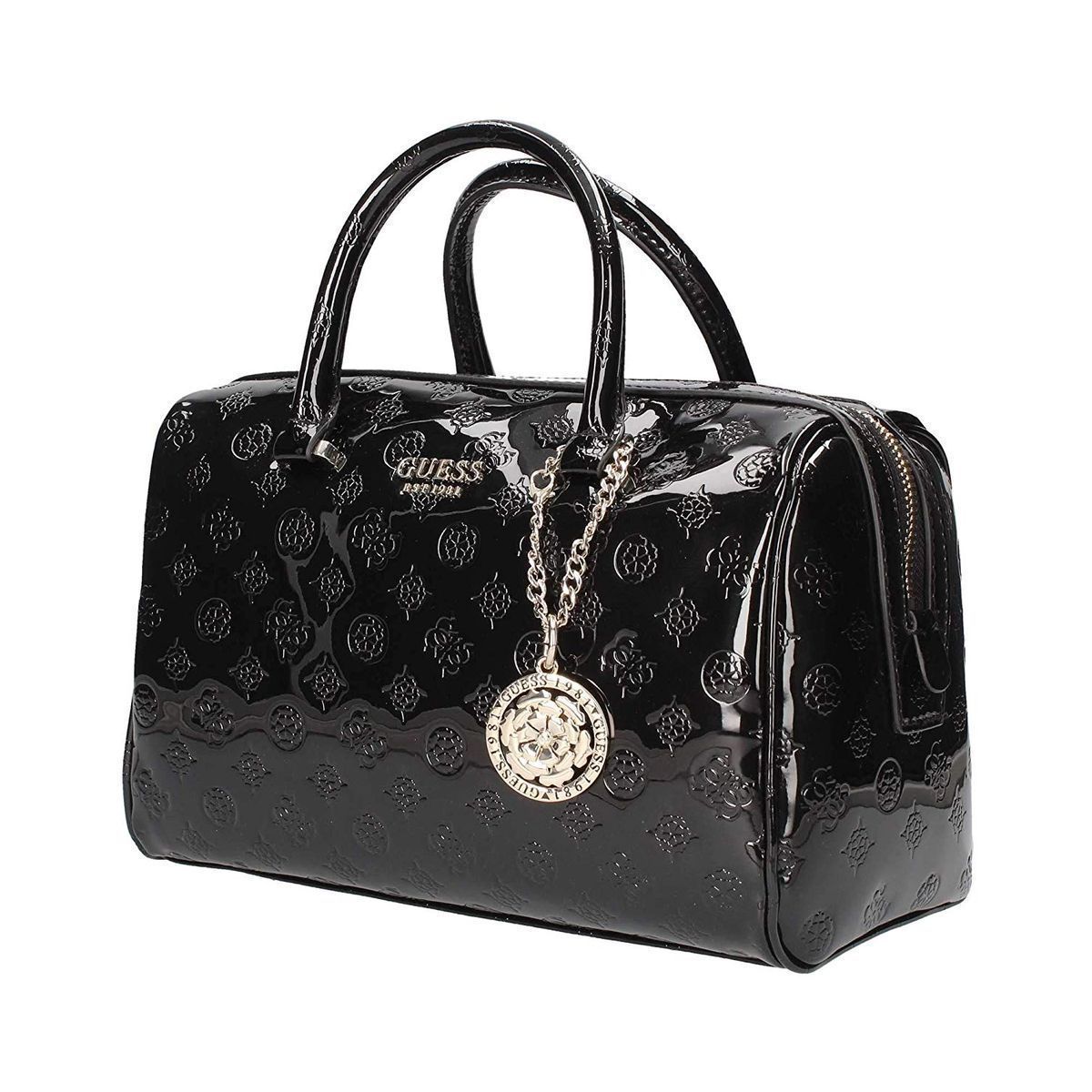 Sac guess vernis noir cheap
