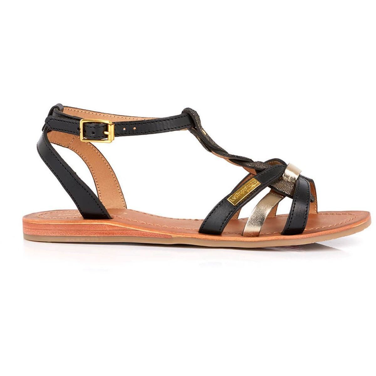 Sandales femme Les tropeziennes par m b hams noir VoShoes