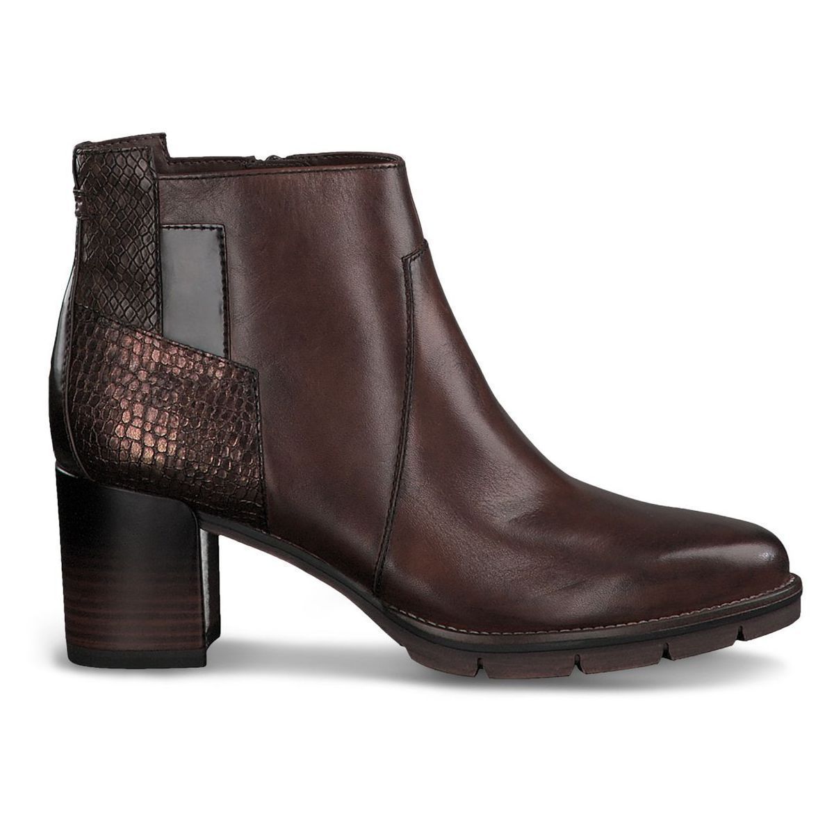 Bottines femme Tamaris andromede marron VoShoes
