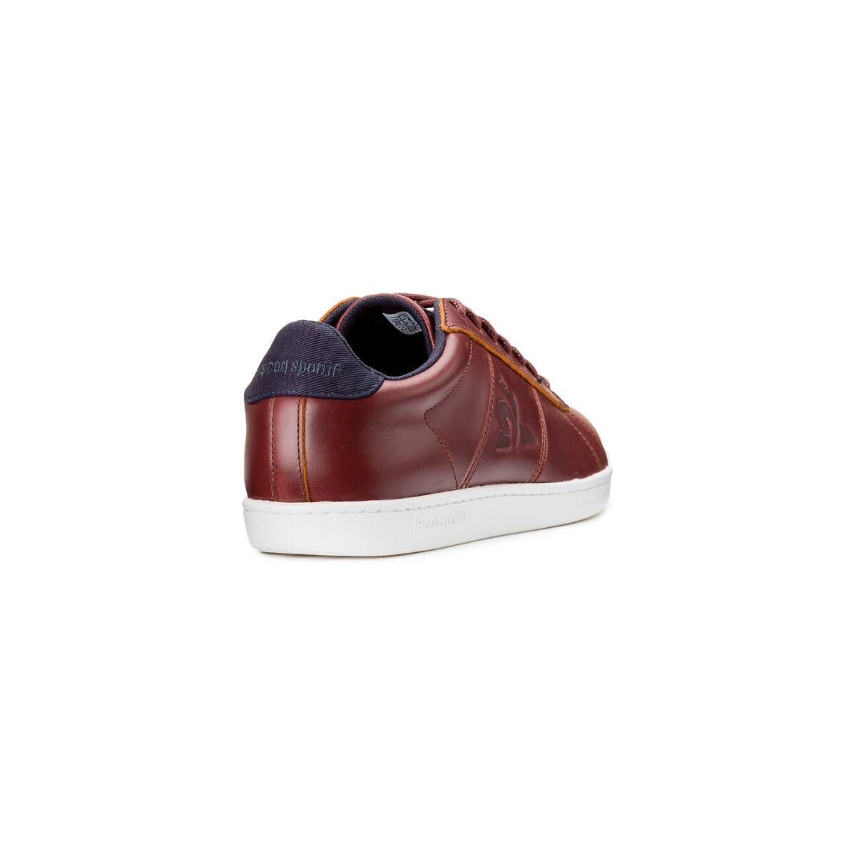  Le Coq Sportif Courtclassic Men's Sports Shoes, Dark Brown,  8.5 AU