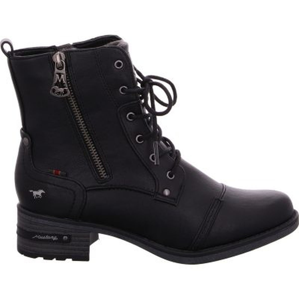 Bottines mustang femme noir cheap