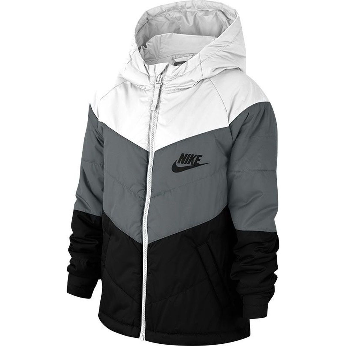 Manteaux et vestes garcon garcon Nike u nsw filled jacket gris