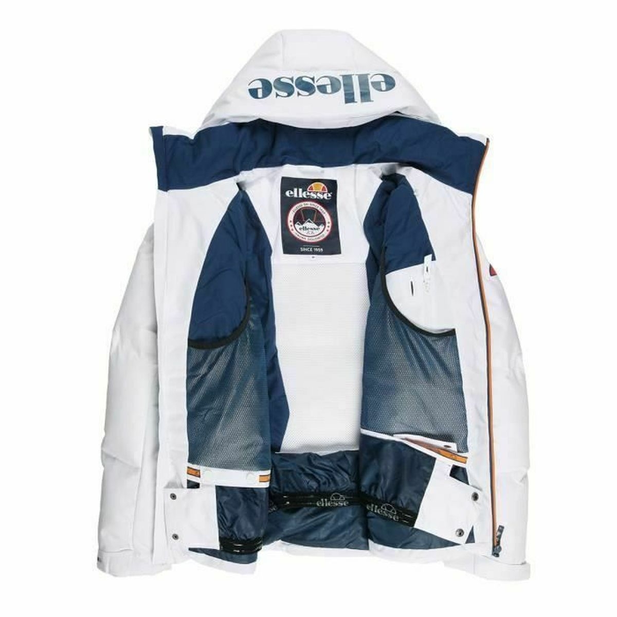 ellesse manteau blanc