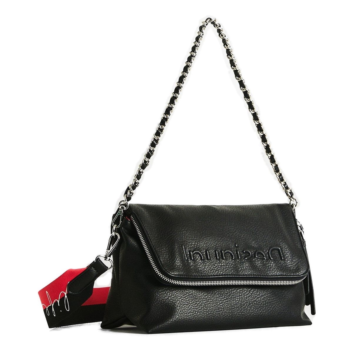 Sac bandoulière noir desigual discount