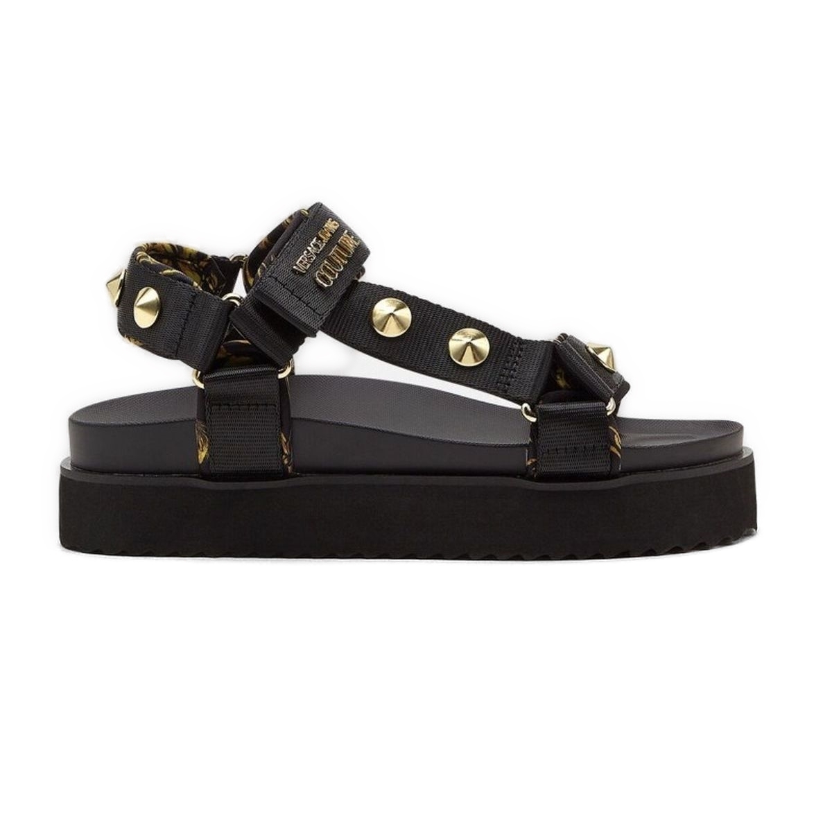 Sandales femme Versace jeans 72va3sm2 noir VoShoes