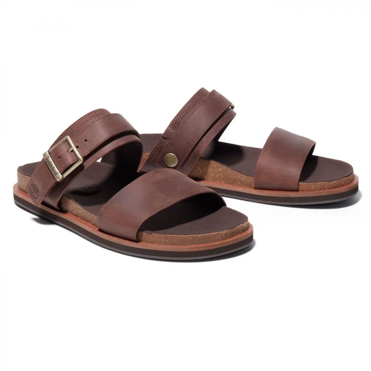 Mules homme Timberland amalfi vibes 2 band marron VoShoes