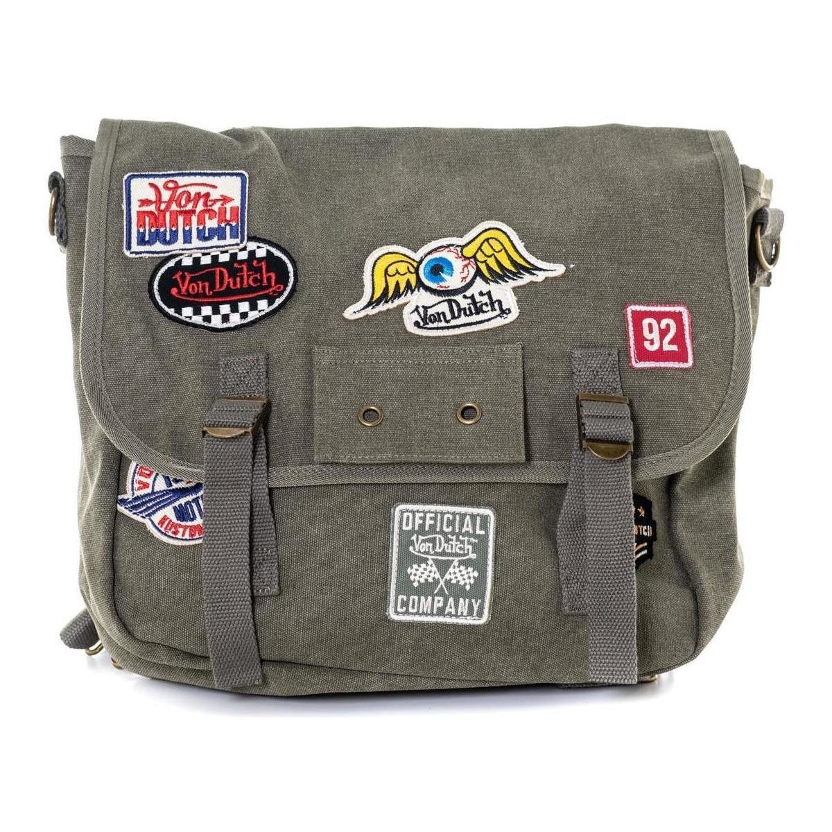 Sac bandouliere homme Von dutch holdup vert