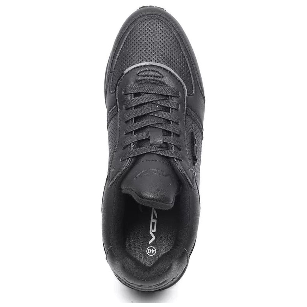 Baskets mode homme Vo7 milan pur noir VoShoes