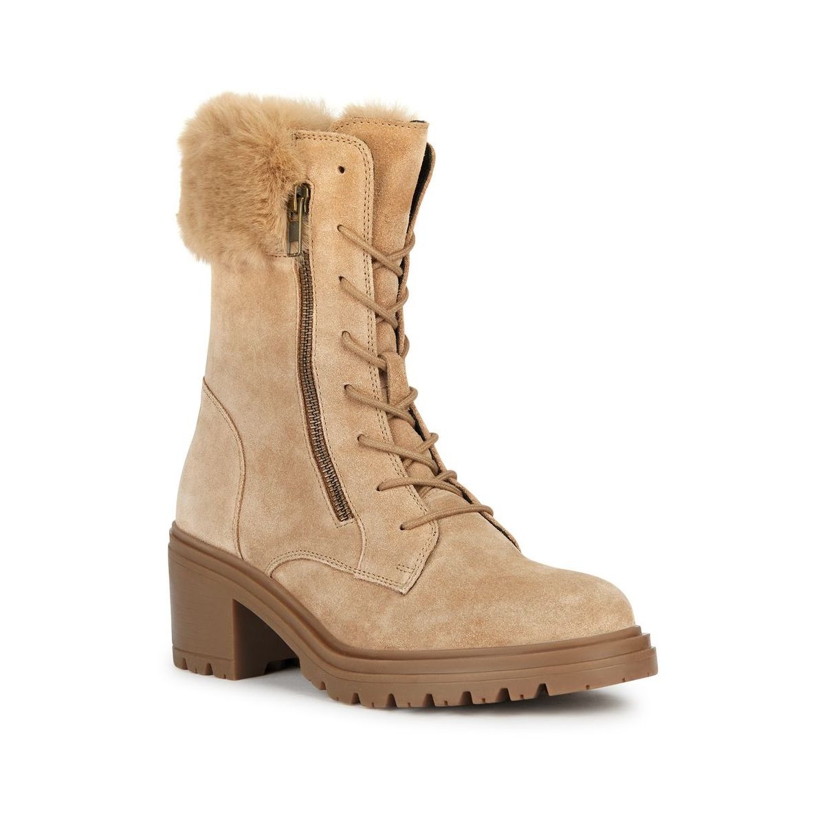 Bottes fourrées deals femme geox