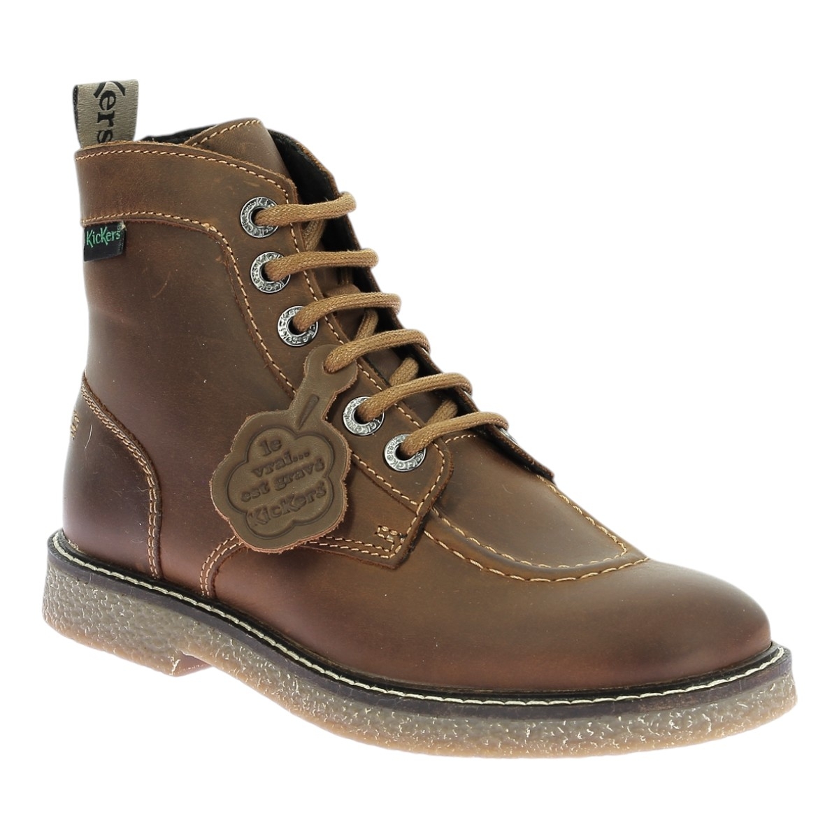 Escarpins femme Kickers kick legendary marron VoShoes