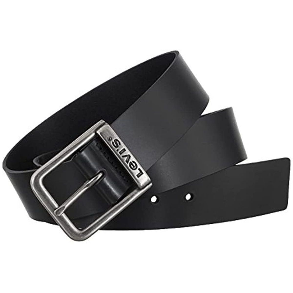 Levi's Ashland, Ceinture cuir noir Homme