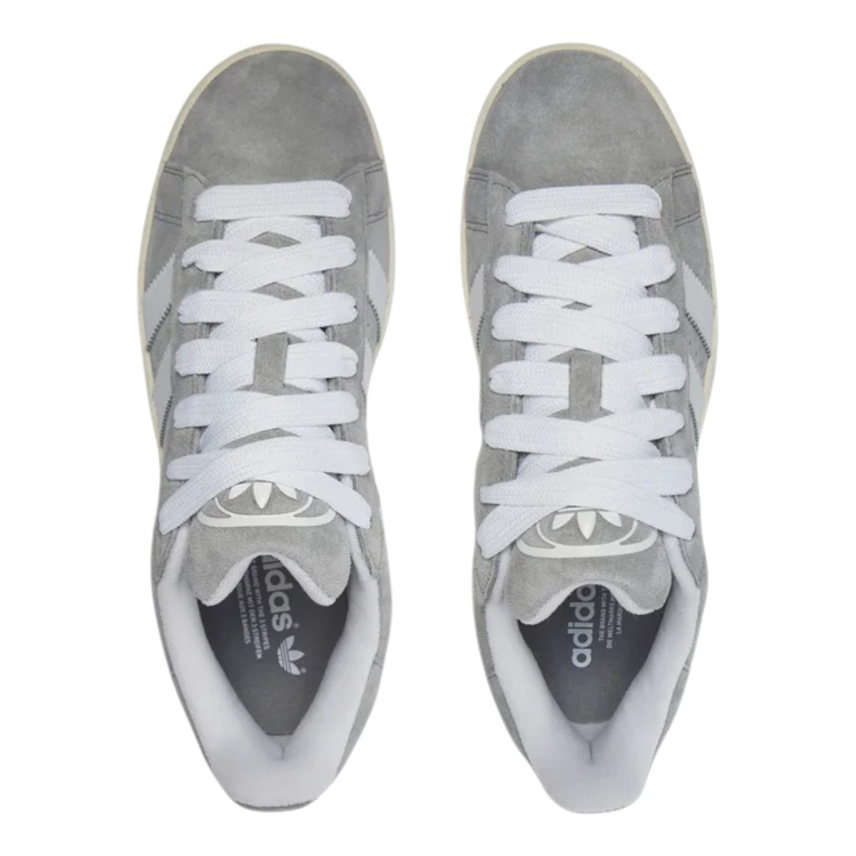 Baskets mode femme Adidas campus gris VoShoes